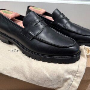 Jack Erwin Isla Lug Sole Loafer, W size 9.5